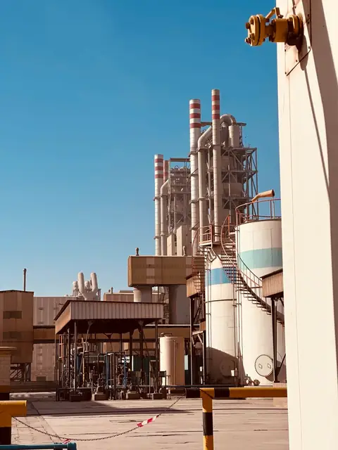 Clinker Cooler area