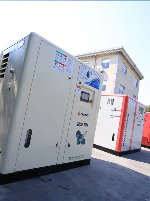 Oil-Free & Screw Air Compressors for fmcg industry